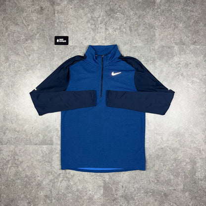 Nike Element 1/4 Zip Top Blue