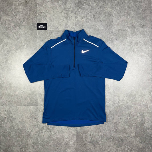 Nike Element 3.0 1/4 Zip Top Deep Blue