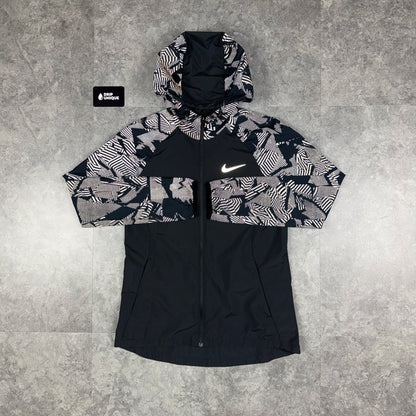 Nike Flash Essential Reflective Windrunner Jacket Black