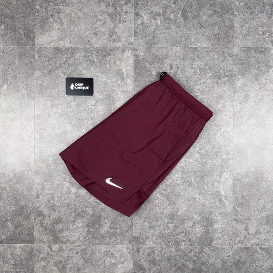 Nike Flex Stride Shorts 7" Midnight Maroon