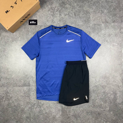 Nike Miler T-Shirt Astronomy Blue