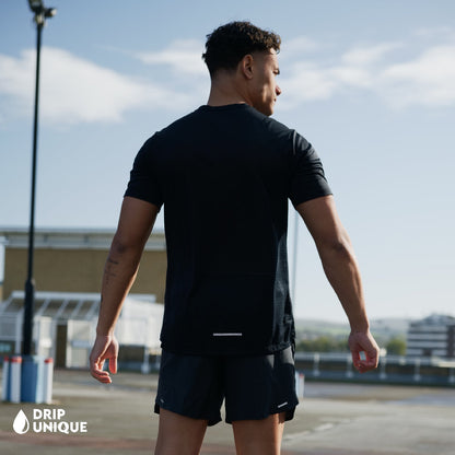 Nike Miler T-Shirt Black