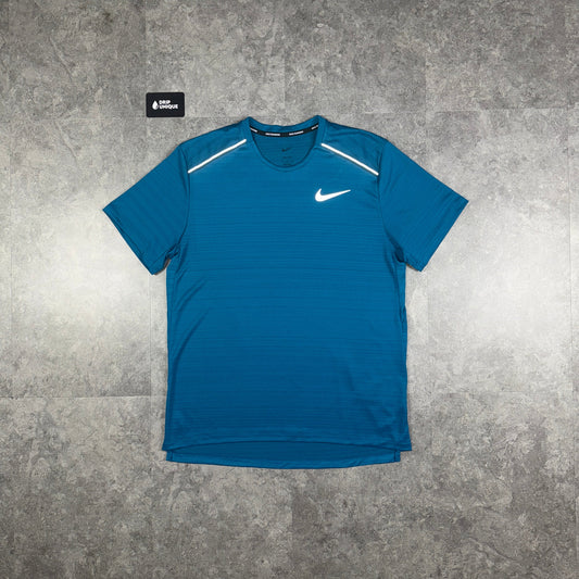 Nike Miler T-Shirt Green Abyss
