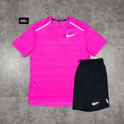 Nike Miler T-Shirt Hot Pink