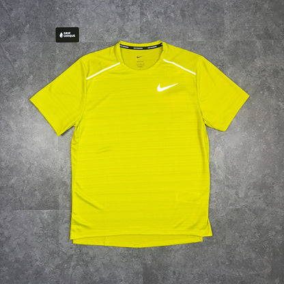 Nike Miler T-Shirt Lime Green