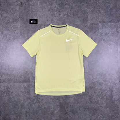 Nike Miler T-Shirt Washed Volt