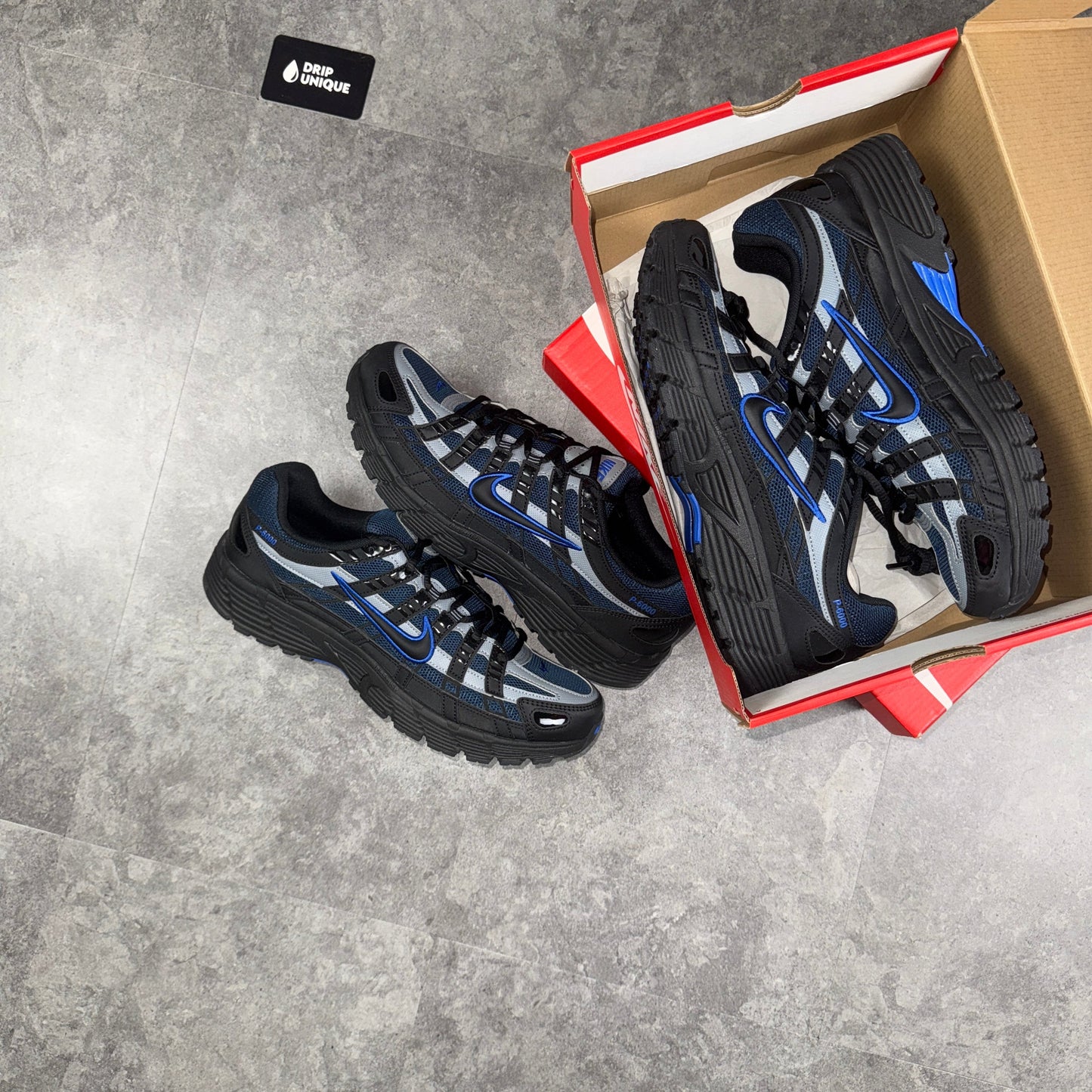 Nike P6000 Obsidian Blue / Black