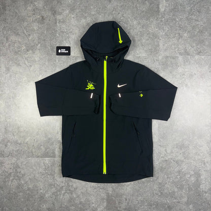 Nike Repel “Just Do It” Windrunner Jacket Black