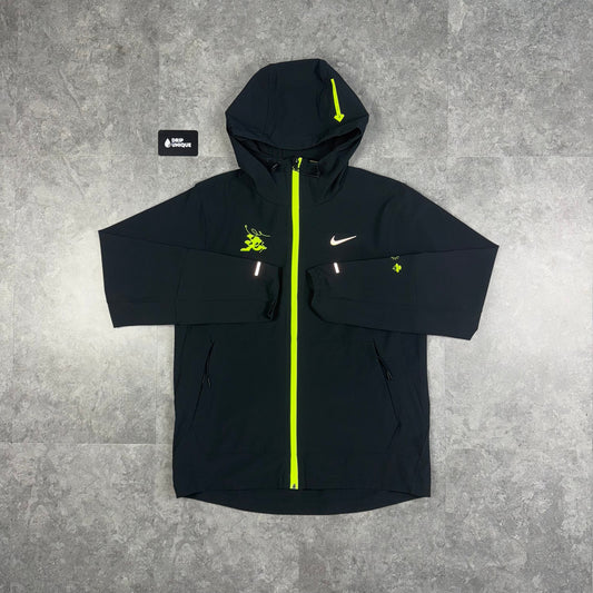 Nike Repel “Just Do It” Windrunner Jacket Black