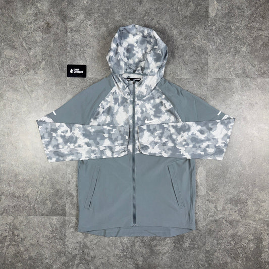 Nike Repel Miler Windrunner Jacket Grey Camo