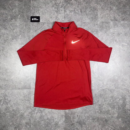 Nike Therma 1/4 Zip Top Bubblegum Red