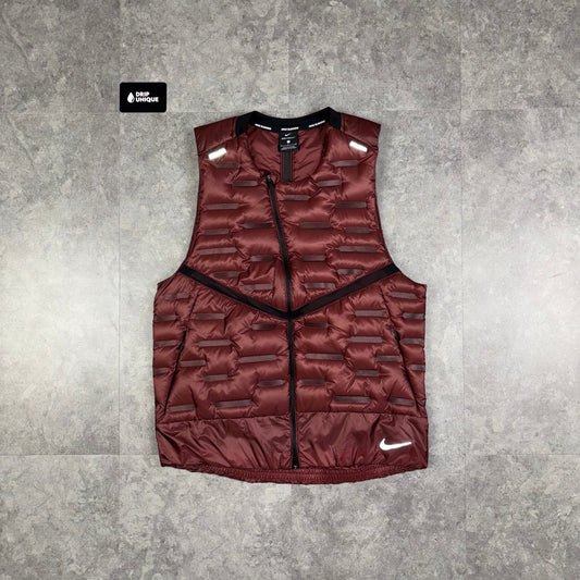 Nike Therma Aerolayer Gilet Burgandy