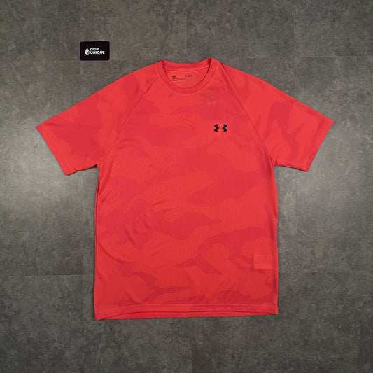 Under Armour Jacquard T-Shirt Salmon