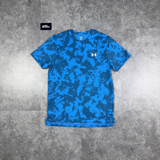 Under Armour Launch Printed T-Shirt Blue