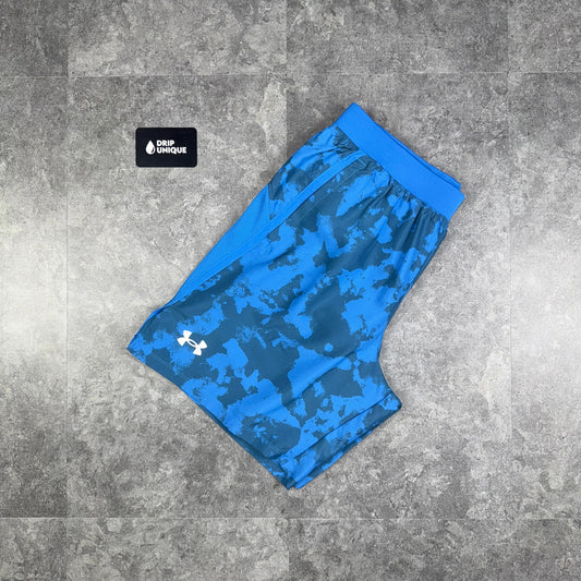 Under Armour Launch Speedpocket Shorts 7" Blue
