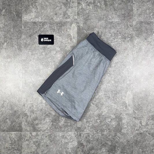Under Armour Launch Speedpocket Shorts Dark Grey