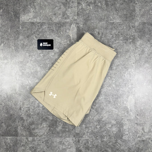 Under Armour Launch Speedpocket Shorts Stone