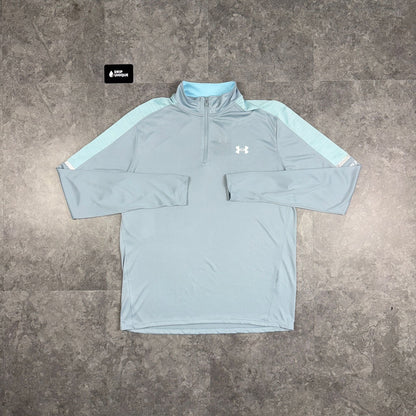 Under Armour Tech Utility 1/4 Zip Baby Blue