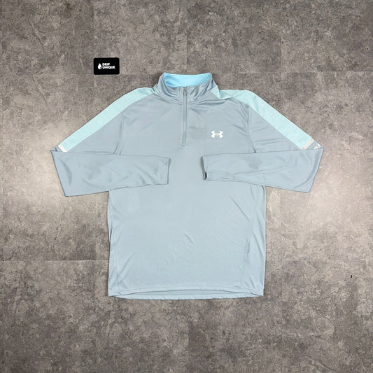 Under Armour Tech Utility 1/4 Zip Baby Blue