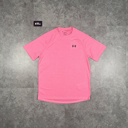Under Armour Woven T-Shirt Pink